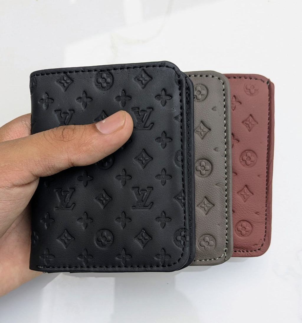LV Mini Slim Compact Size Wallet | Multiple Card Slots Cash Compartment