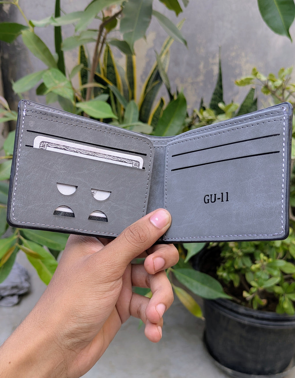 M Series Premium Matte Finish Men's Bifold Wallet