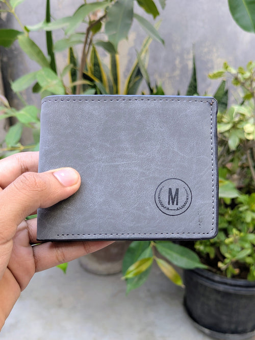 M Series Premium Matte Finish Men's Bifold Wallet