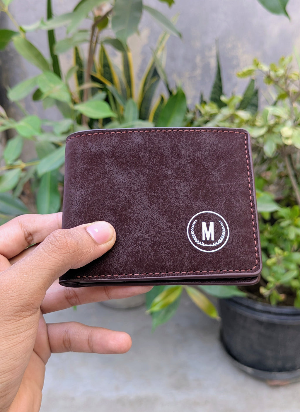 M Series Premium Matte Finish Men's Bifold Wallet