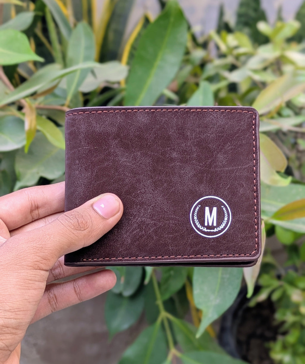 M Series Premium Matte Finish Men's Bifold Wallet