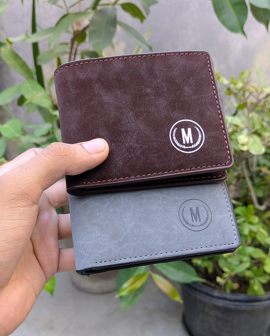 M Series Premium Matte Finish Men's Bifold Wallet