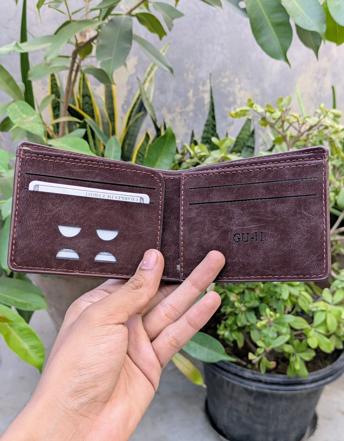 M Series Premium Matte Finish Men's Bifold Wallet