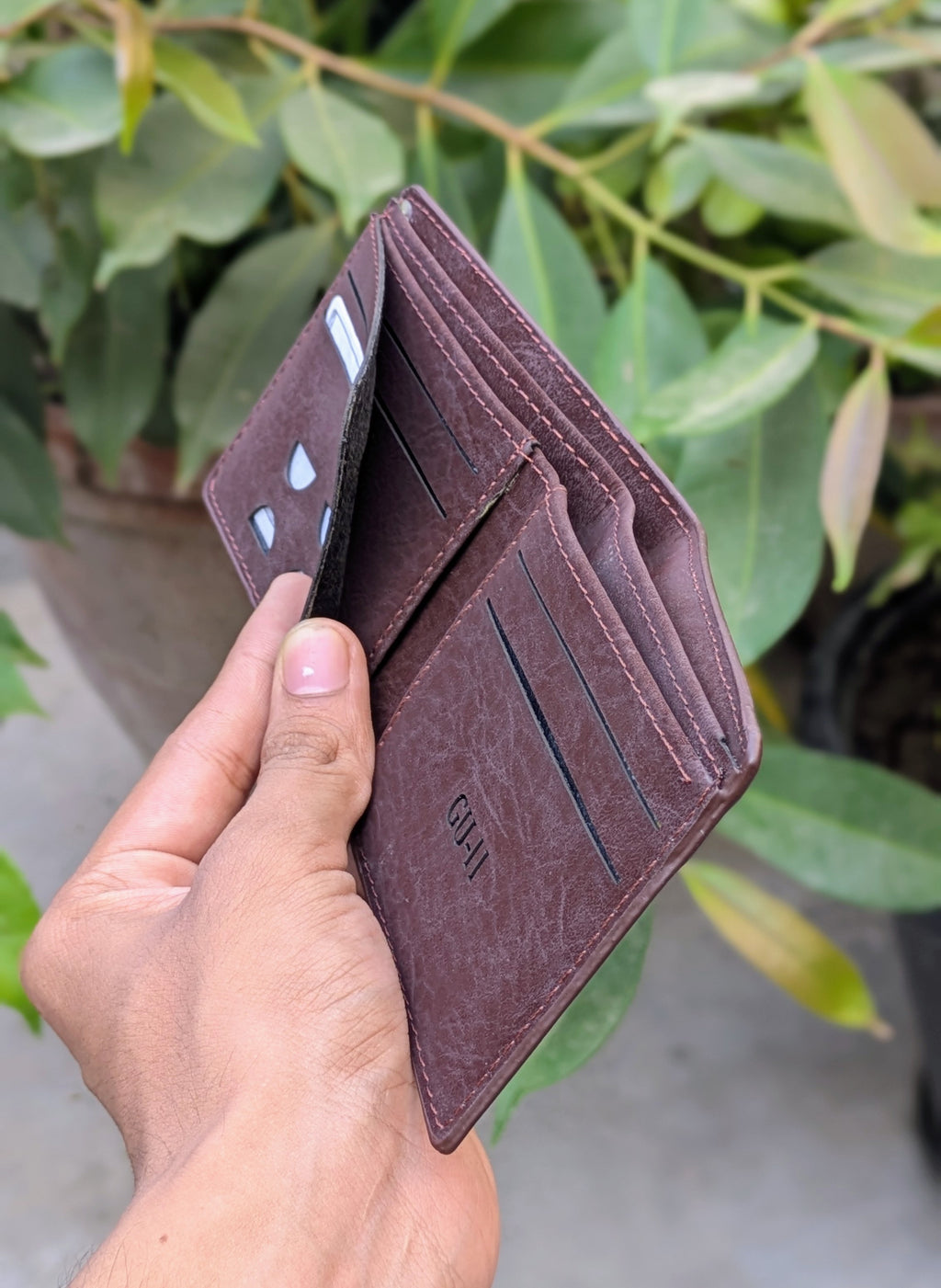 M Series Premium Matte Finish Men's Bifold Wallet